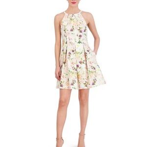 NWT Vince Camuto Floral Halter Dress